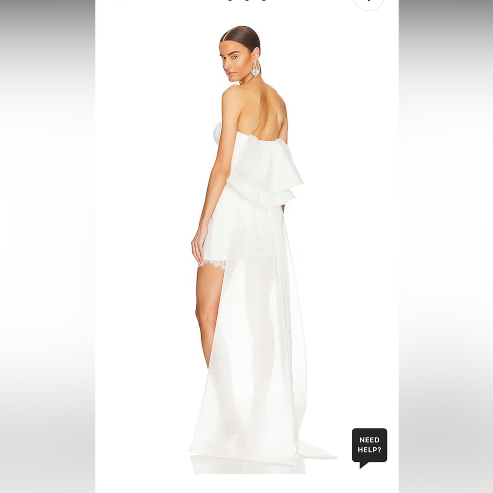 KATIE MAY Kenny Dress in Ivory